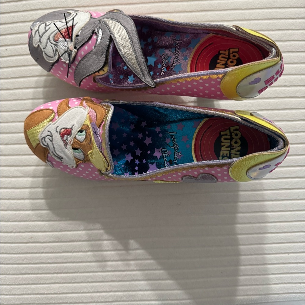 BNWT Irregular Choice x Looney Tunes Bunny Love Heels EU40 US9 - Picture 14 of 17